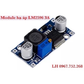 Mạch nguồn giảm áp, hạ áp dc-dc lm2596 3a