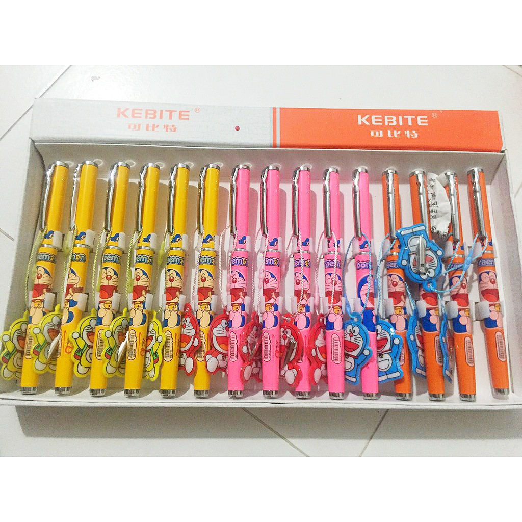 [HCM]Bút Máy Luyện Chữ Đẹp Kebite Hình Doreamon