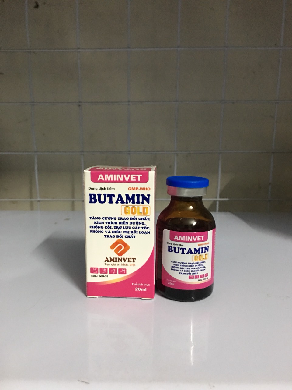 Butamin trợ lực cấp tốc, chống còi - chỉ dùng trong thú y