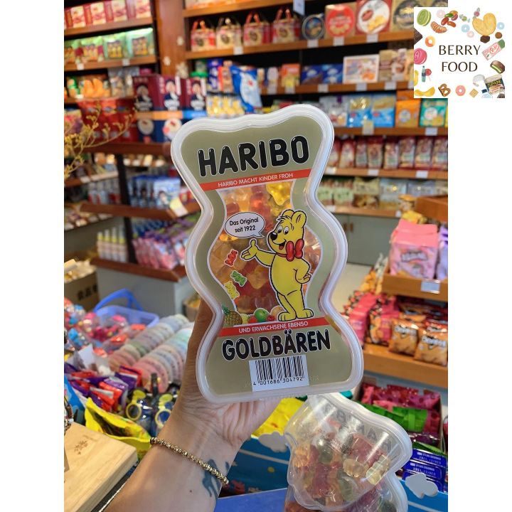 Kẹo Dẻo Gấu Haribo Goldbaren 450g