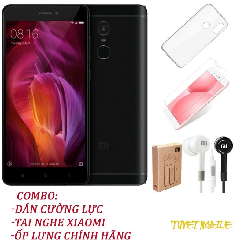 Điện Thoại Xiaomi Redmi Note4x (32GB/3G) - Tặng Kèm Kính Cường Lưc + Ốp Lưng + Tai Nghe - Có sẵn Tiếng Việt