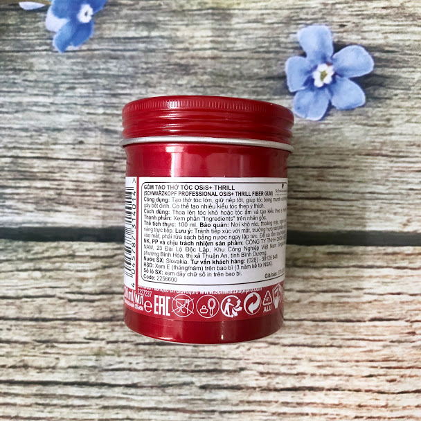 [+tặng mũ trùm][HCM]Sáp tạo kiểu tóc Schwarzkopf OSiS+ 3 Thrill 100ml