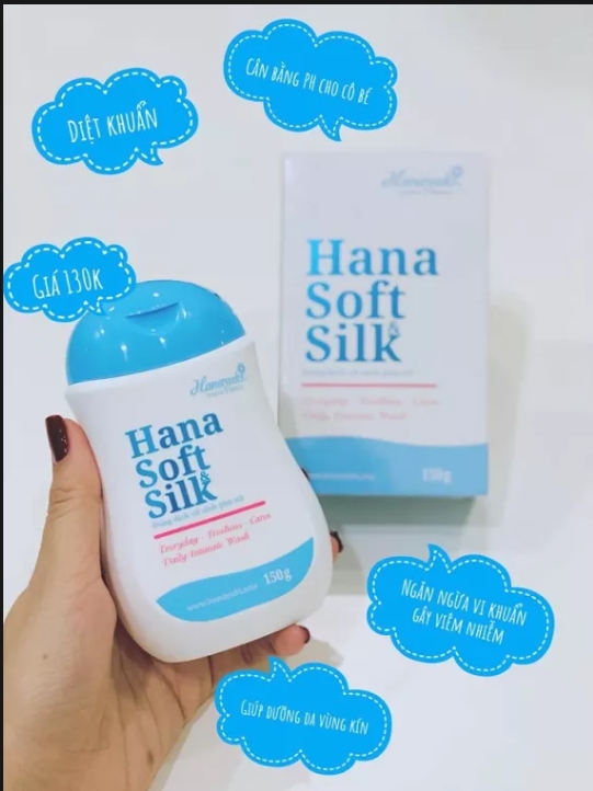 DUNG DỊCH VỆ SINH HANA SOFT SILK ( Chính Hãng)