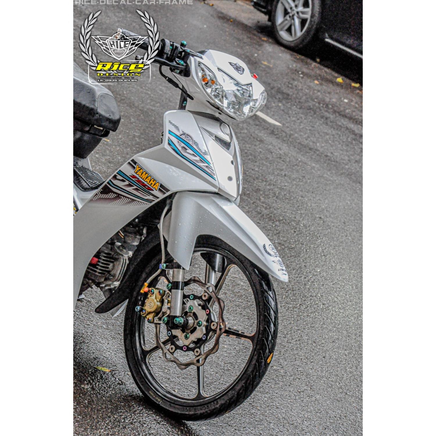 Tem Sirius trắng Full Y15ZR mẫu mới ( Tem in thương Mẫu gốc Rice decal )