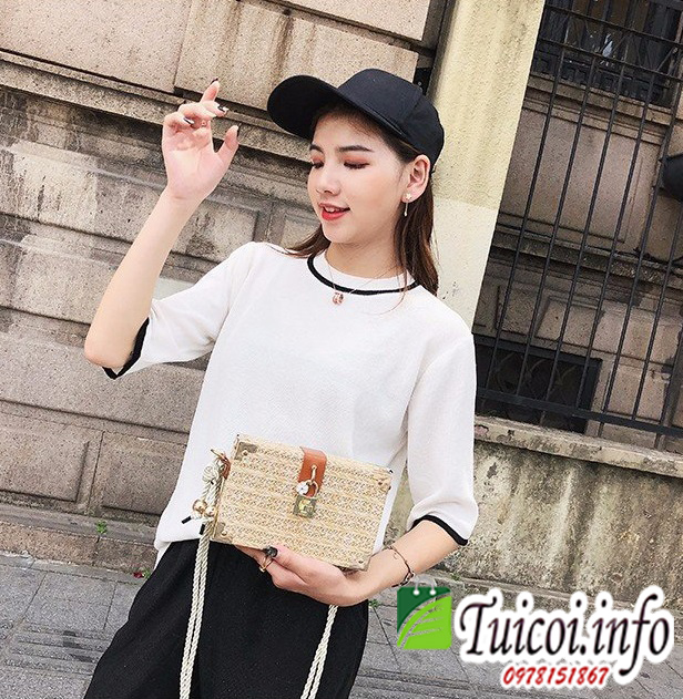 [Giá gốc tại xưởng] túi cói hình chữ nhật