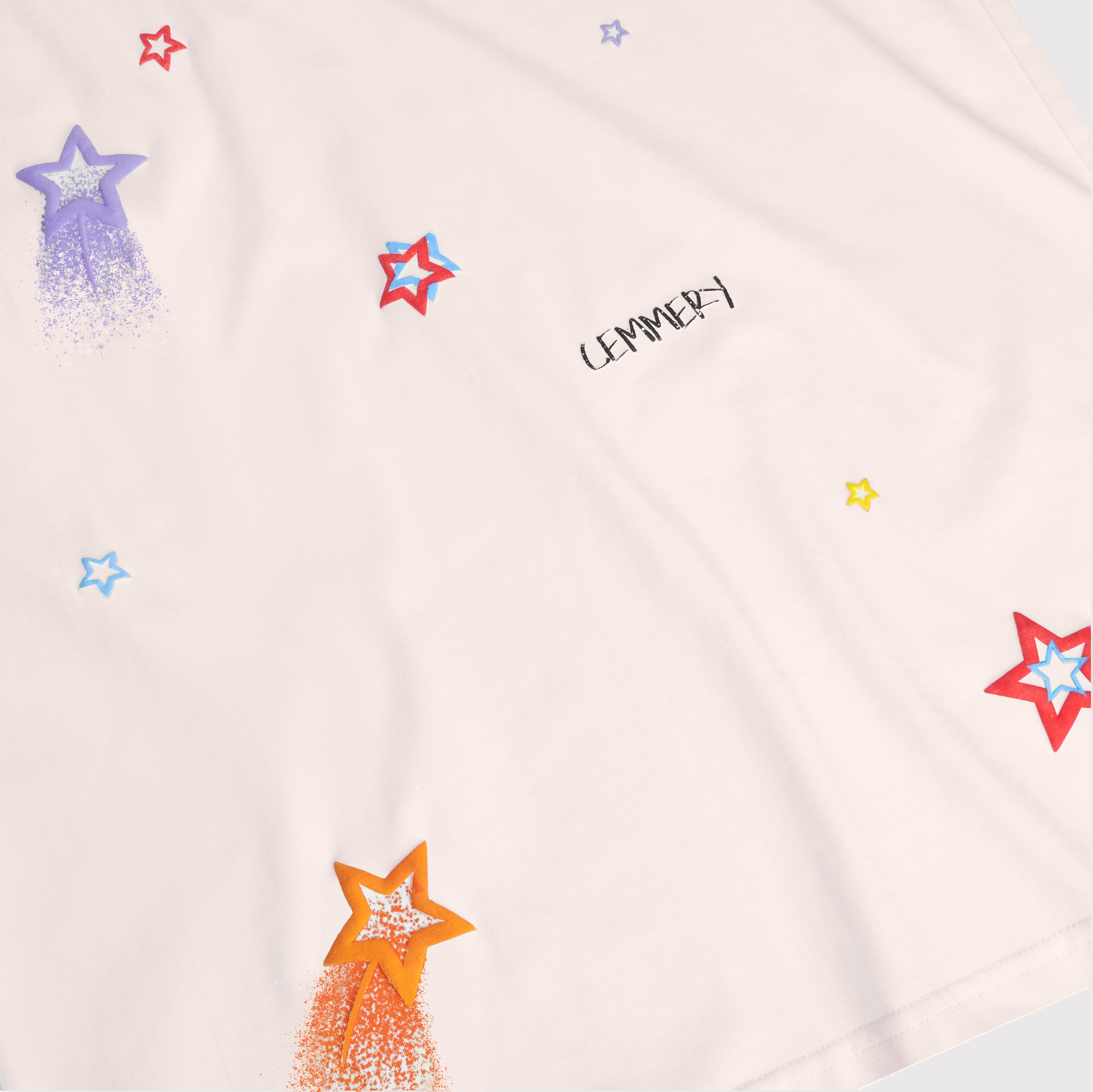 Áo Thun LocalBrand Cemmery "MINI STAR TEE" #Cream