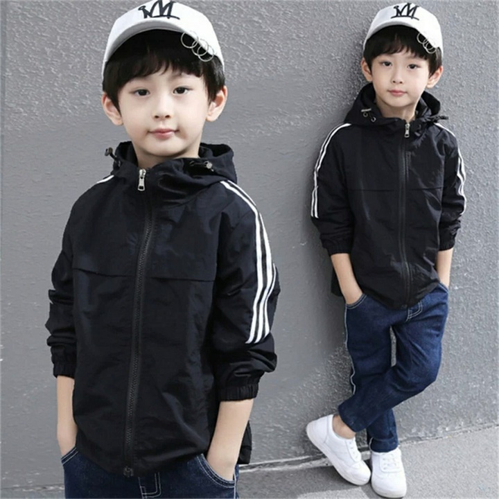 Áo khoác dù 2 lớp unisex cho bé siêu đẹp