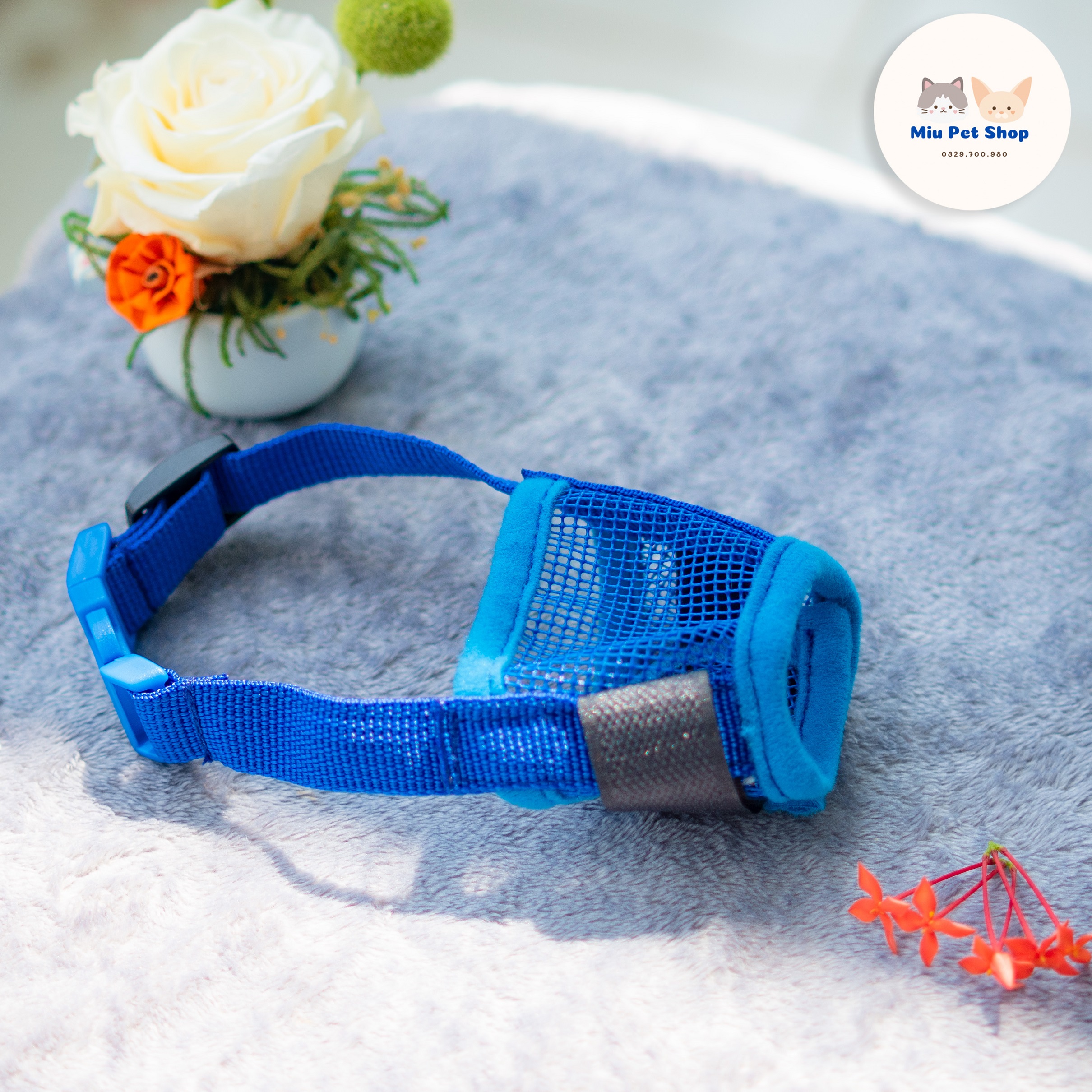 Rọ Mõm Lưới 1 Lớp Cho Cún