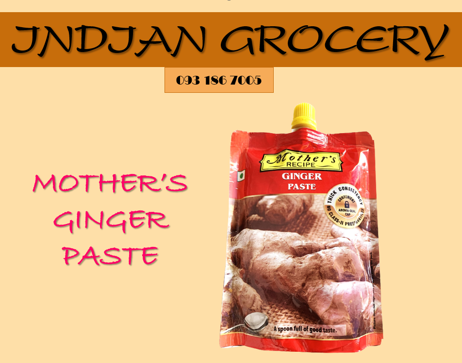 SỐT GỪNG NGHIỀN - GINGER PASTE 200GAM
