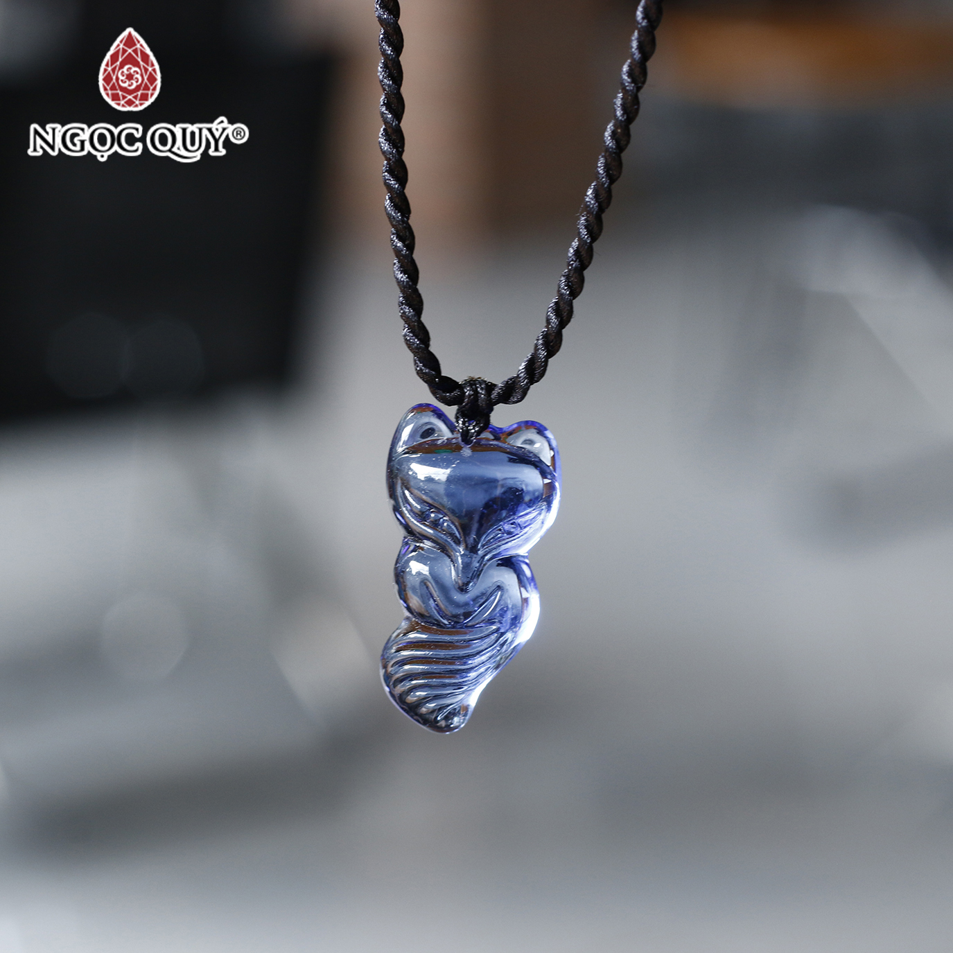 [HCM]Dây Chuyền Hồ Ly Pha Lê - Ngọc Quý Gemstones