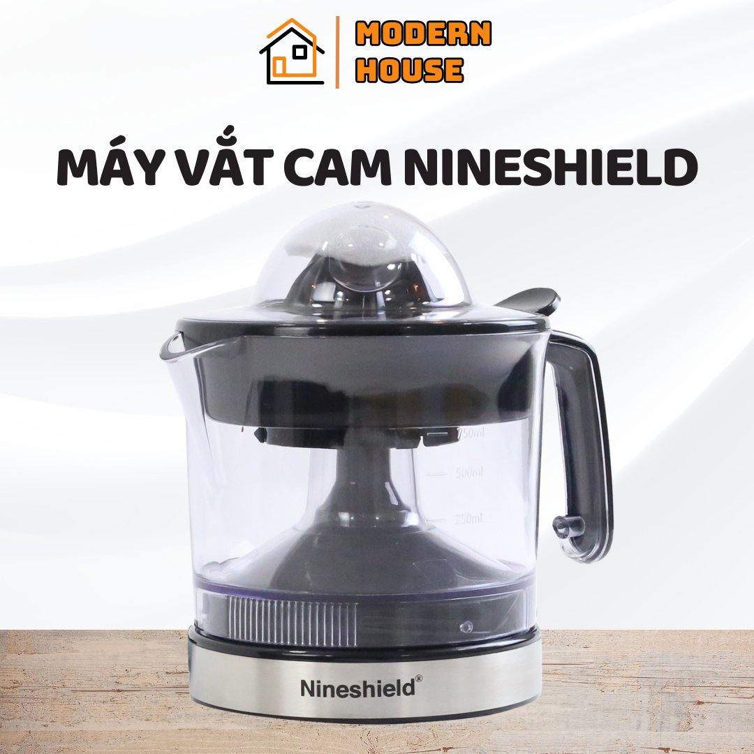Máy vắt cam nineshield, dụng cụ ép hoa quả đa năng, 2 cối xay đa dụng, vắt 2 chiều với công suất lớn, thiết kế chống tràn
