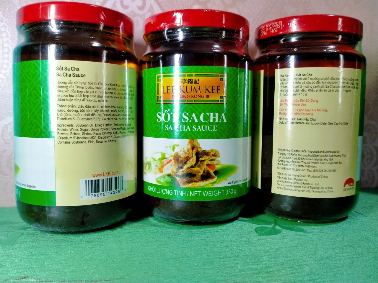 Sốt Sa Cha Lee Kum Kee 330g