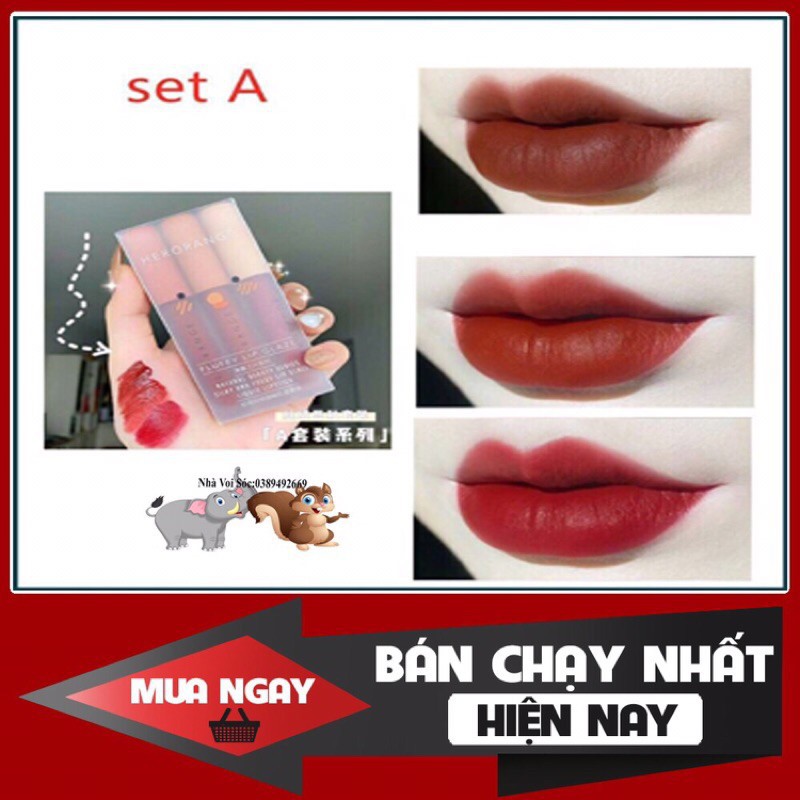 Set Son Herorange 3 Màu Siêu Xinh ( CHÍNH HÃNG )