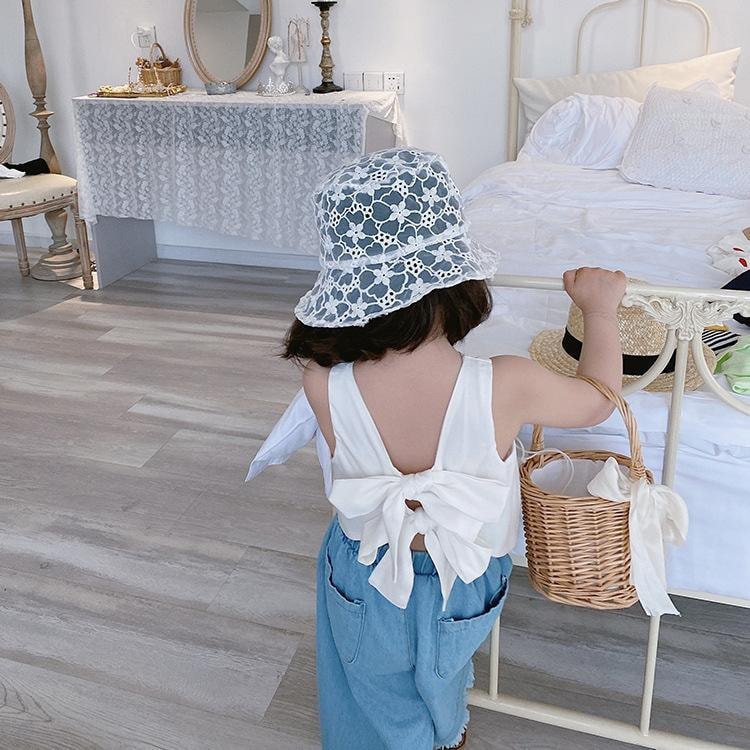 Set áo trắng croptop quần Jean  dể thương
