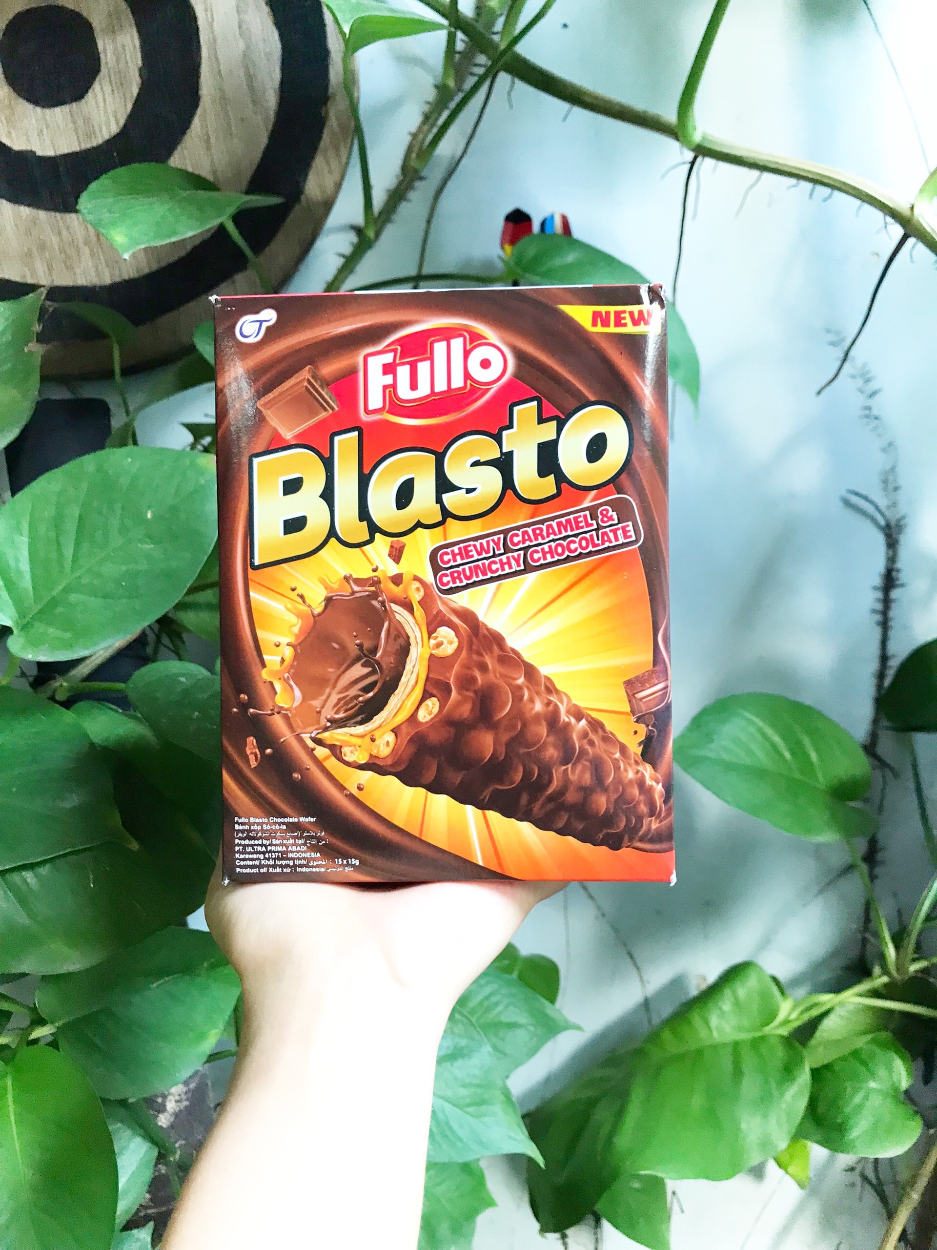 Bánh Xốp Sôcôla Fullo Blasto (Hộp 15 cái)