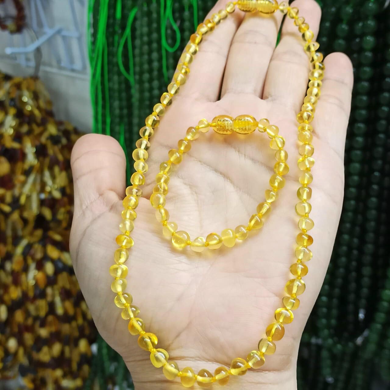 Bộ Hổ PHÁCH Tự Nhiên Màu Vàng Cho Bé