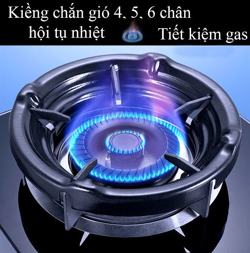 Kiềng chắn gió bếp ga cao cấp giúp chia đều lửa - kiềng chắn gió bếp gas nhiều chấu