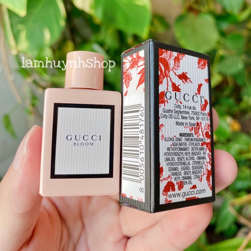 [ CHÍNH HÃNG ] Nước hoa mini GUCCI BLOOM edp 5ml