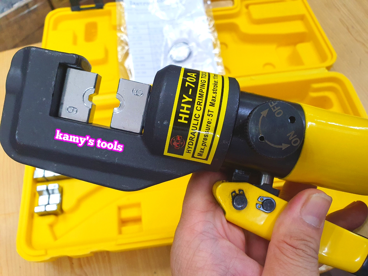 Kìm Ép Cos Thủy Lực Hhy-70a 6-70mm2