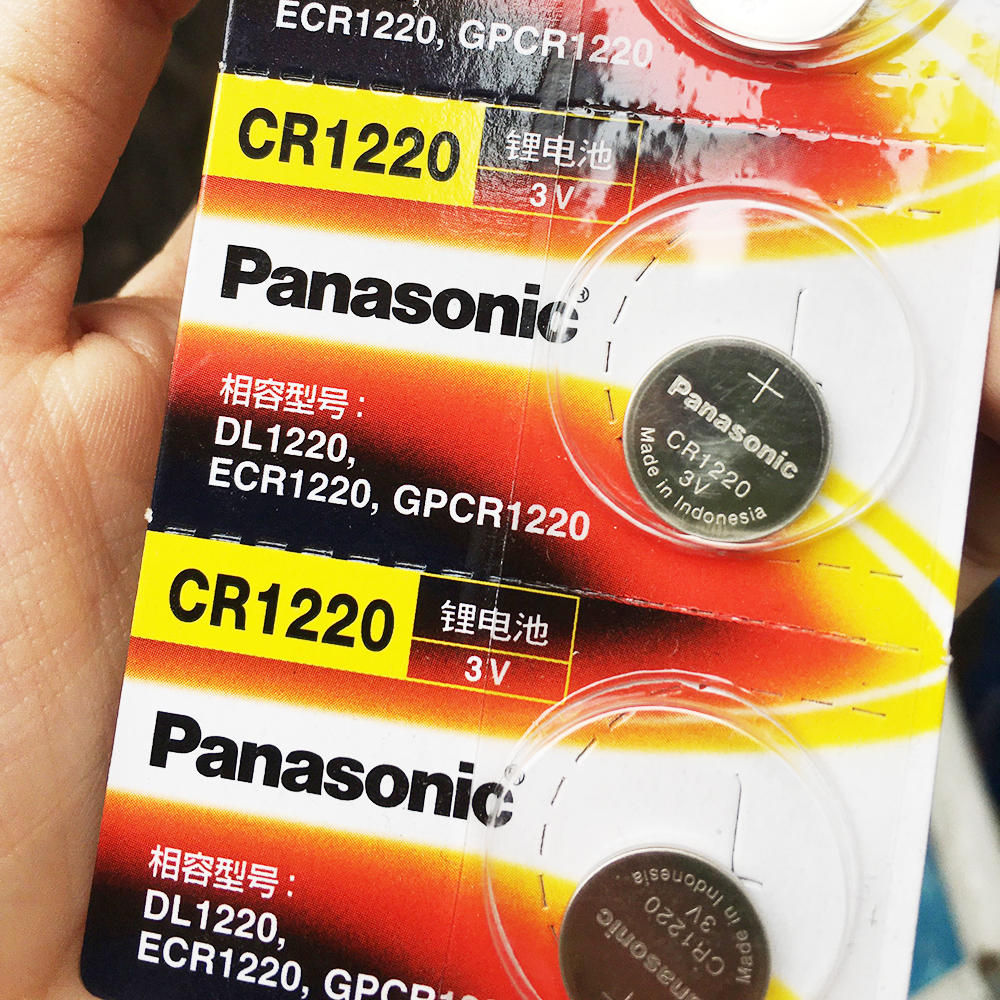 Pin CR1220 panasonic 3v, Pin Remote CR1220
