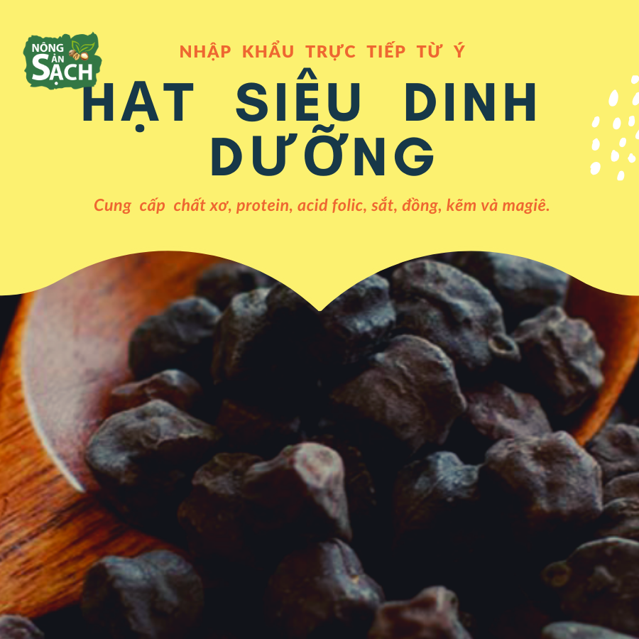 400G ĐẬU GÀ ĐEN HỮU CƠ NHẬP KHẨU Ý