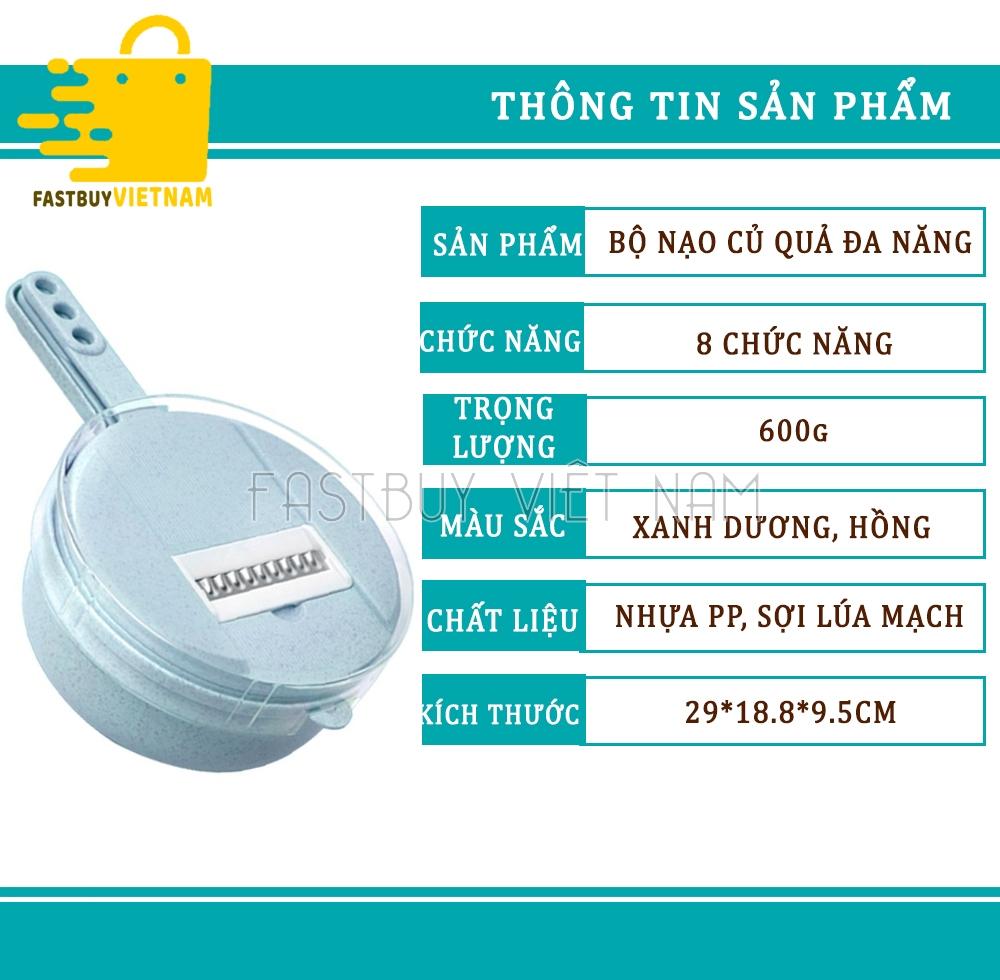Bộ Dụng Cụ Nạo Củ Quả Đa Năng