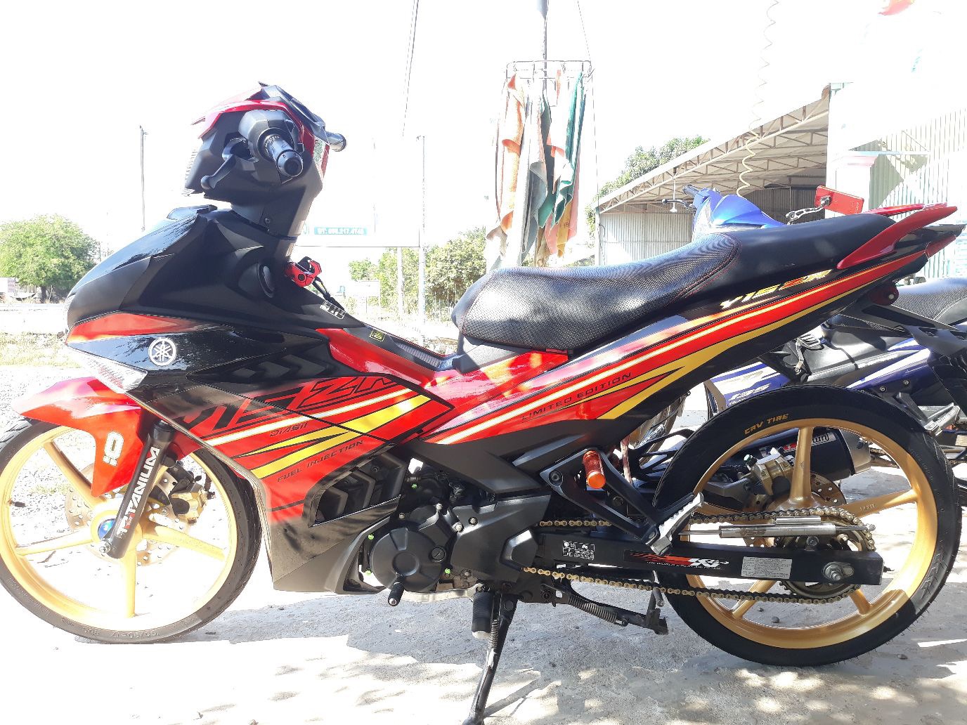 Tem rời ex 150 Y15ZR đỏ đen