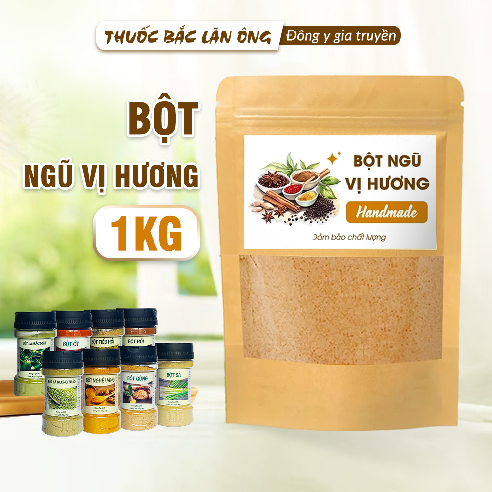 Bột Ngũ Vị Hương 1Kg (Công Thức Chuẩn)
