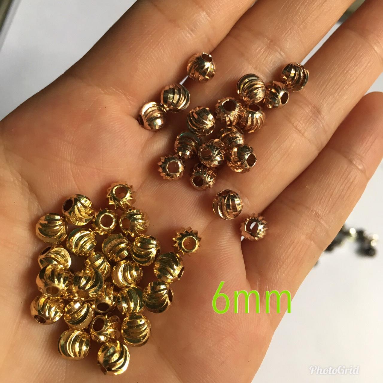 Hạt đá xoắn size 4-8mm (chọn mẫu)