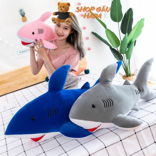 Gấu Bông Cá Mập Shart - Gấu Ôm Cá Mập Shart - Hàng Cao Cấp