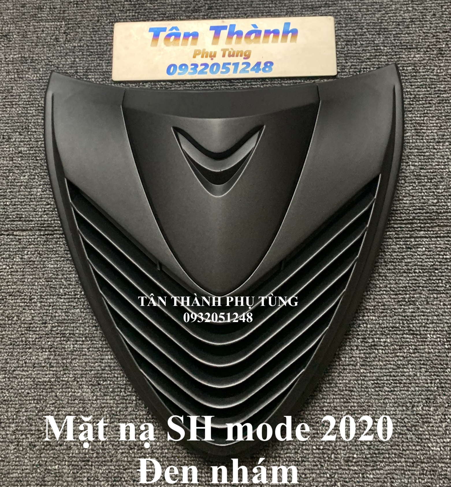 Mặt nạ SH mode 2020 kiểu SH Ý màu đen nhám