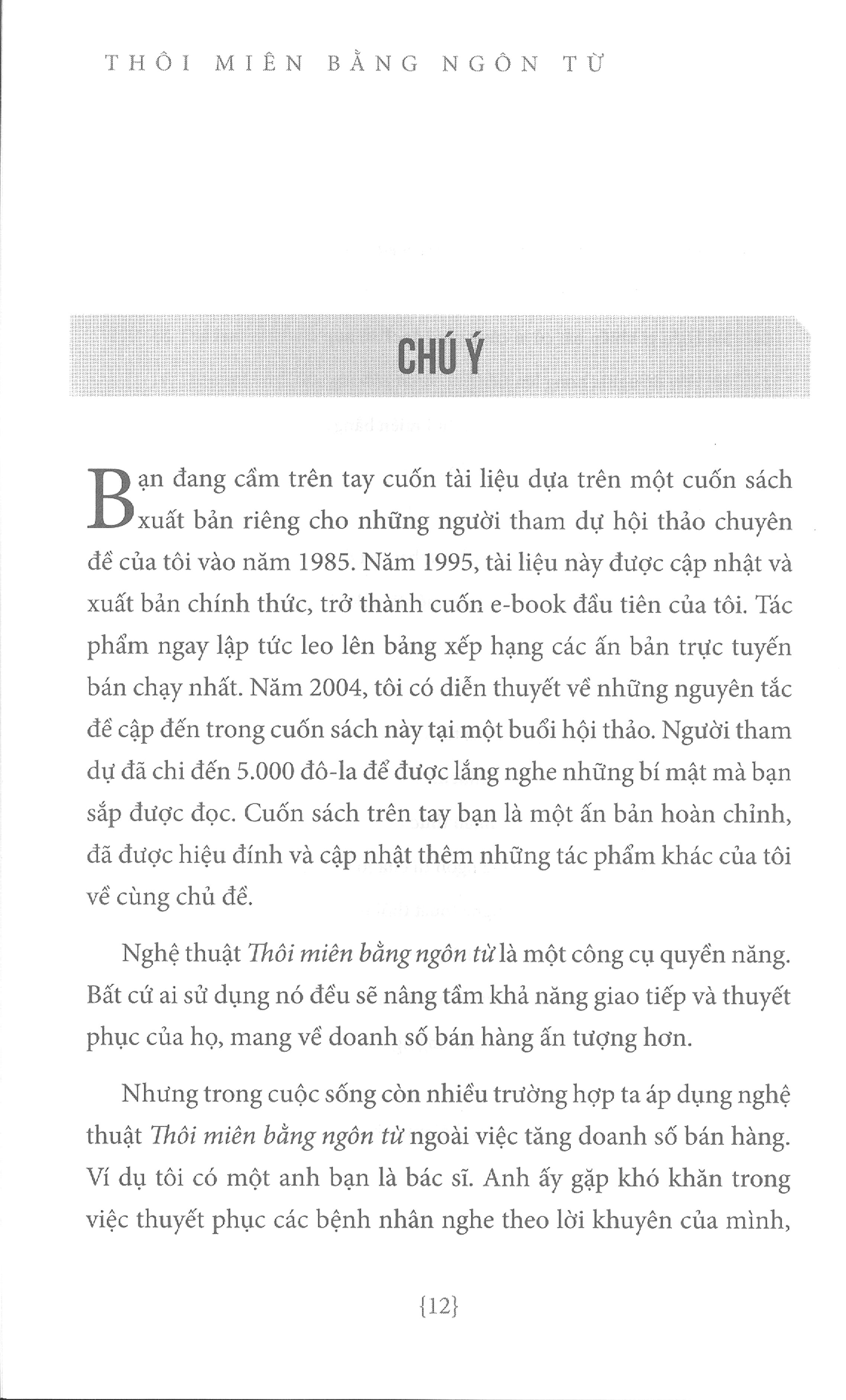 Thôi Miên Bằng Ngôn Từ