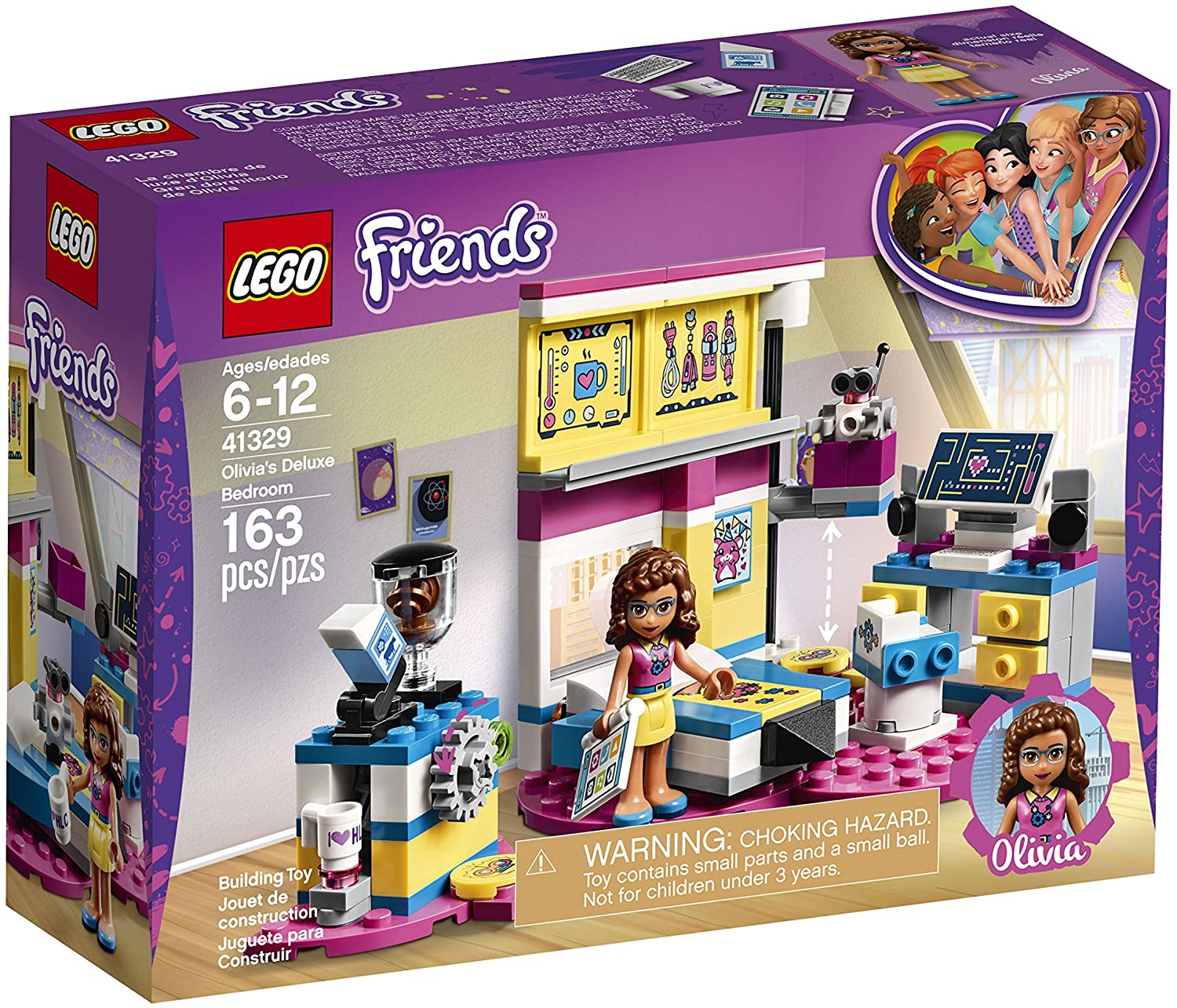 Đồ chơi LEGO FRIENDS - Phòng Ngủ Sang Trọng Của Olivia - Mã SP 41329