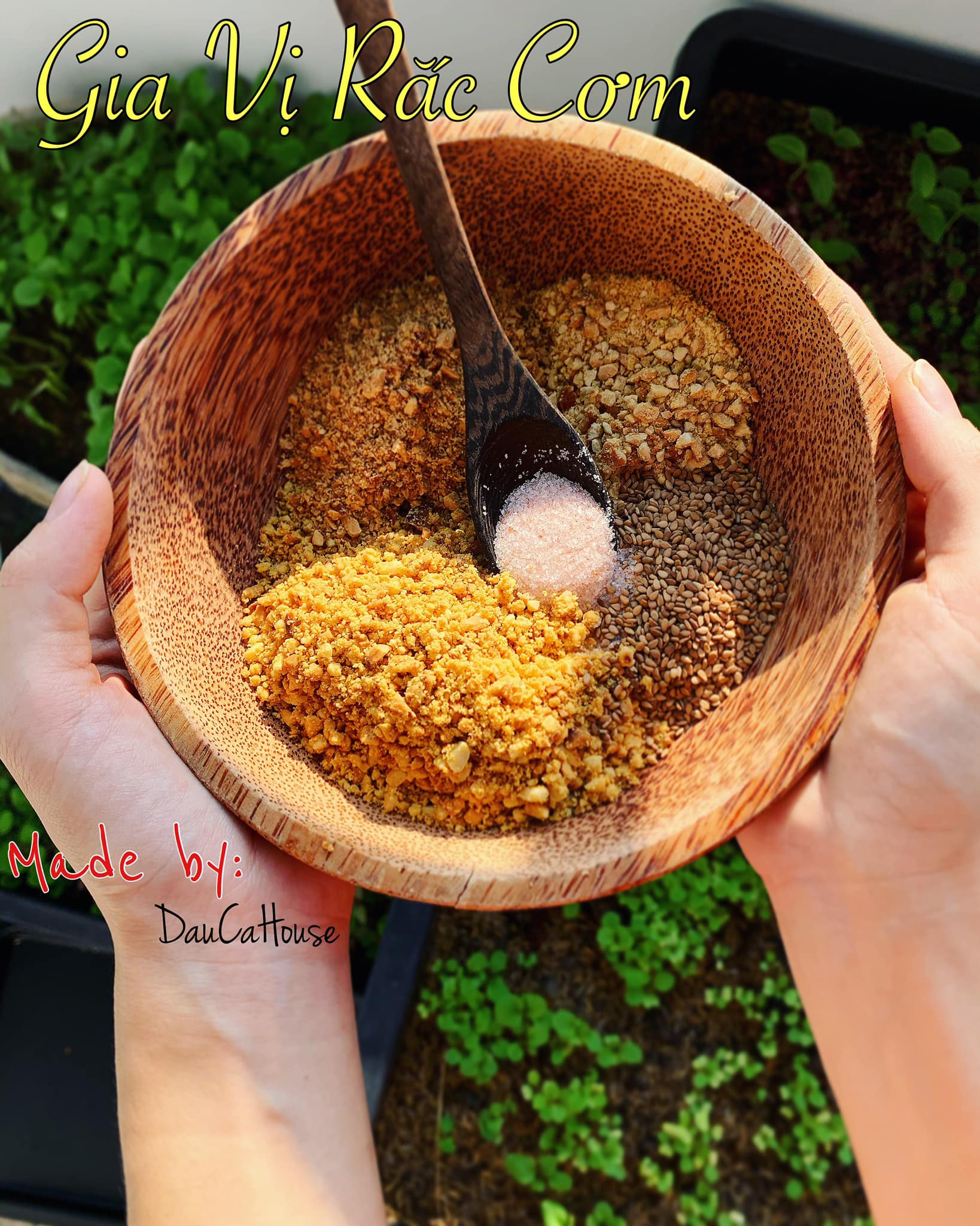 MUỐI VỪNG (muối mè) cho bé từ 8 tháng made by Bu Đậu Cá (100gr)