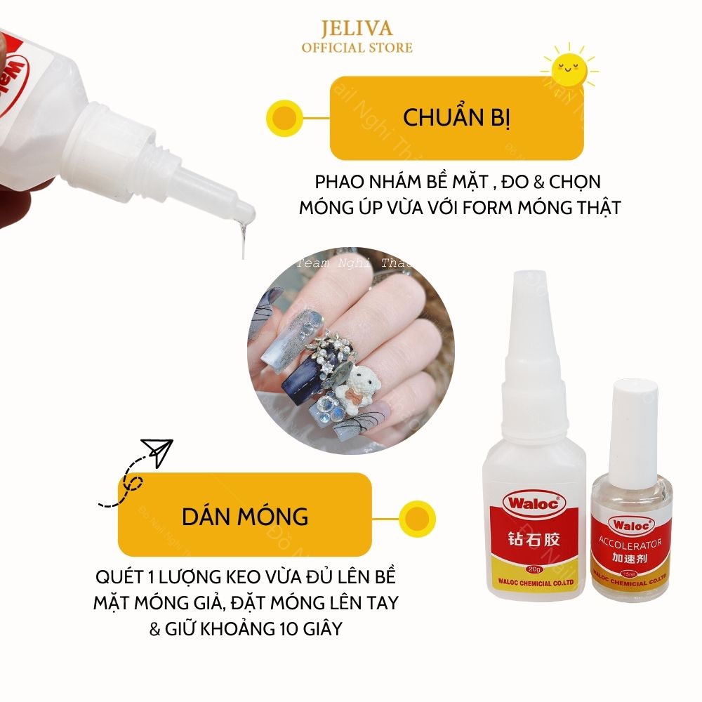Keo bê tông waloc gắn móng