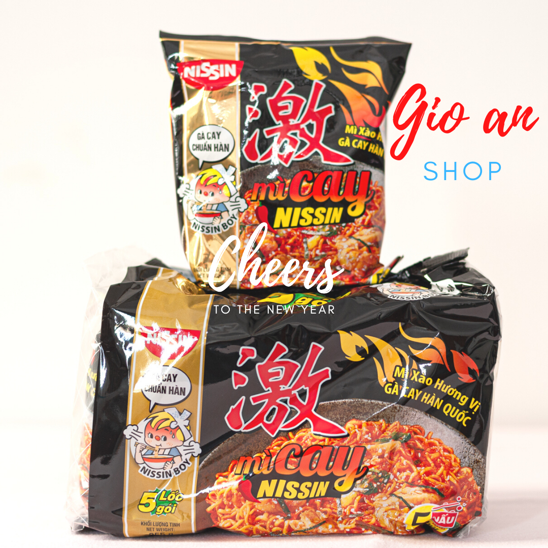 [HCM] MÌ CAY HÀN QUỐC NISSIN ( THÙNG 30 GÓI ) mì gà cay