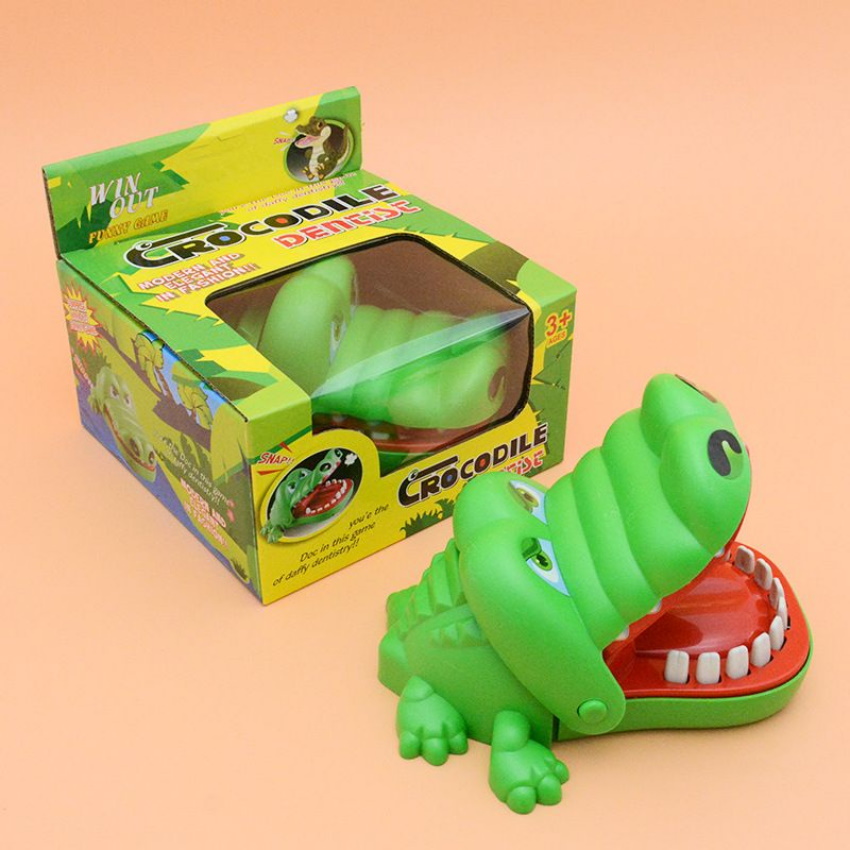Bộ đồ chơi cá sấu cắn tay Crocodile Dentist