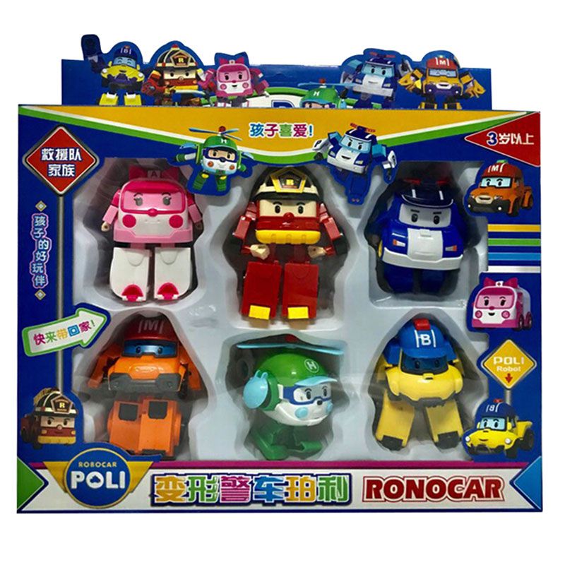 Đồ chơi robot biến hình Robocar Poli