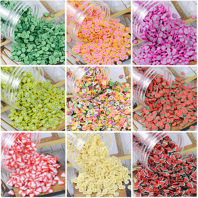 Túi trái cây Charm Slime Squishy  với nhiều loại trái cây