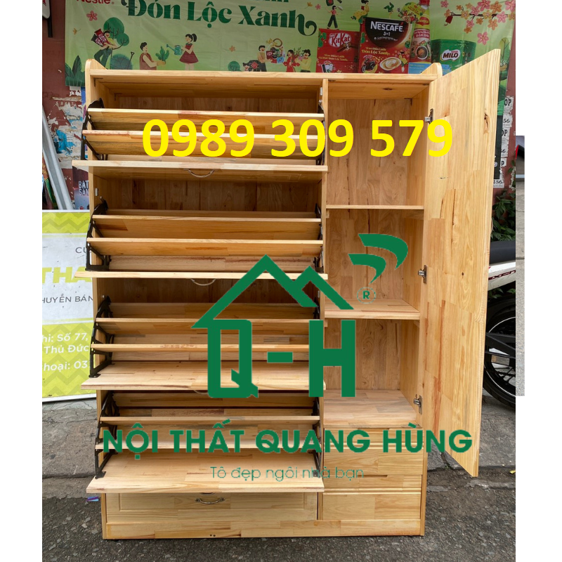 Tủ giày dép gỗ thông minh cao cấp hcm