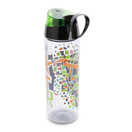 Bình nhựa thể thao có nắp Herevin 750ml (Họa tiết)