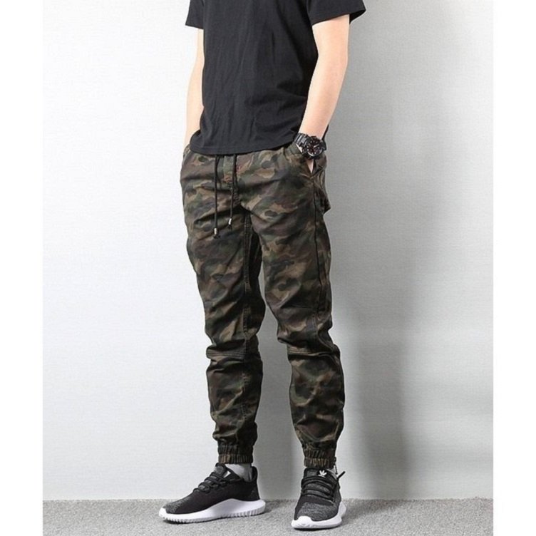 [HCM]Quần jogger Kaki Lính Rằn Ri Cực Chất