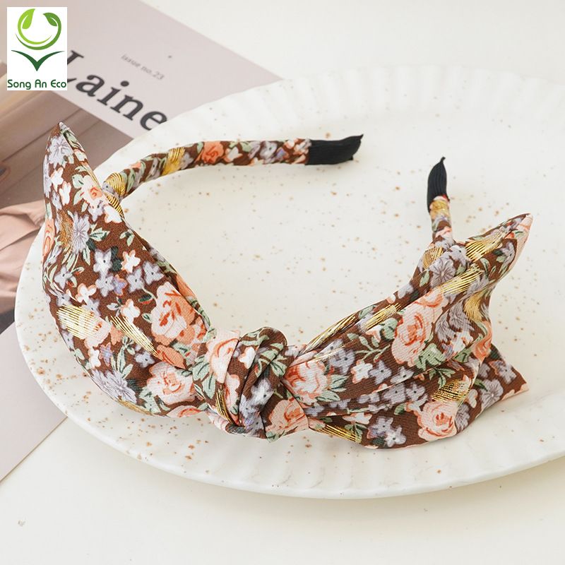 Bờm cài tóc vintage kiểu nơ dễ thương BN121