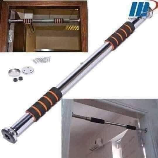 Xà đơn gắn cửa, điều chỉnh được, cửa nào cũng vừa -Xà Đơn Treo Tường Gắn Cửa Đa Năng Loại Dài Vừa 60-80Cm và 80-130cm Xà Đơn Treo Tường Cao Cấp Treo Tường Gắn Cửa Độ Dài Tùy Chỉnh