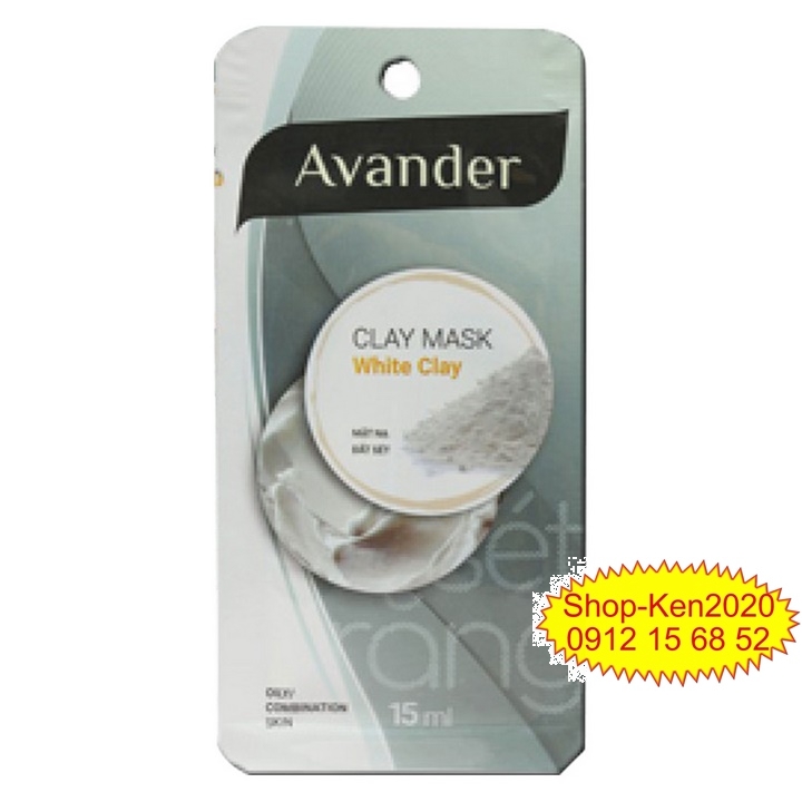 Mặt nạ đất sét Avander clay mask 15ml