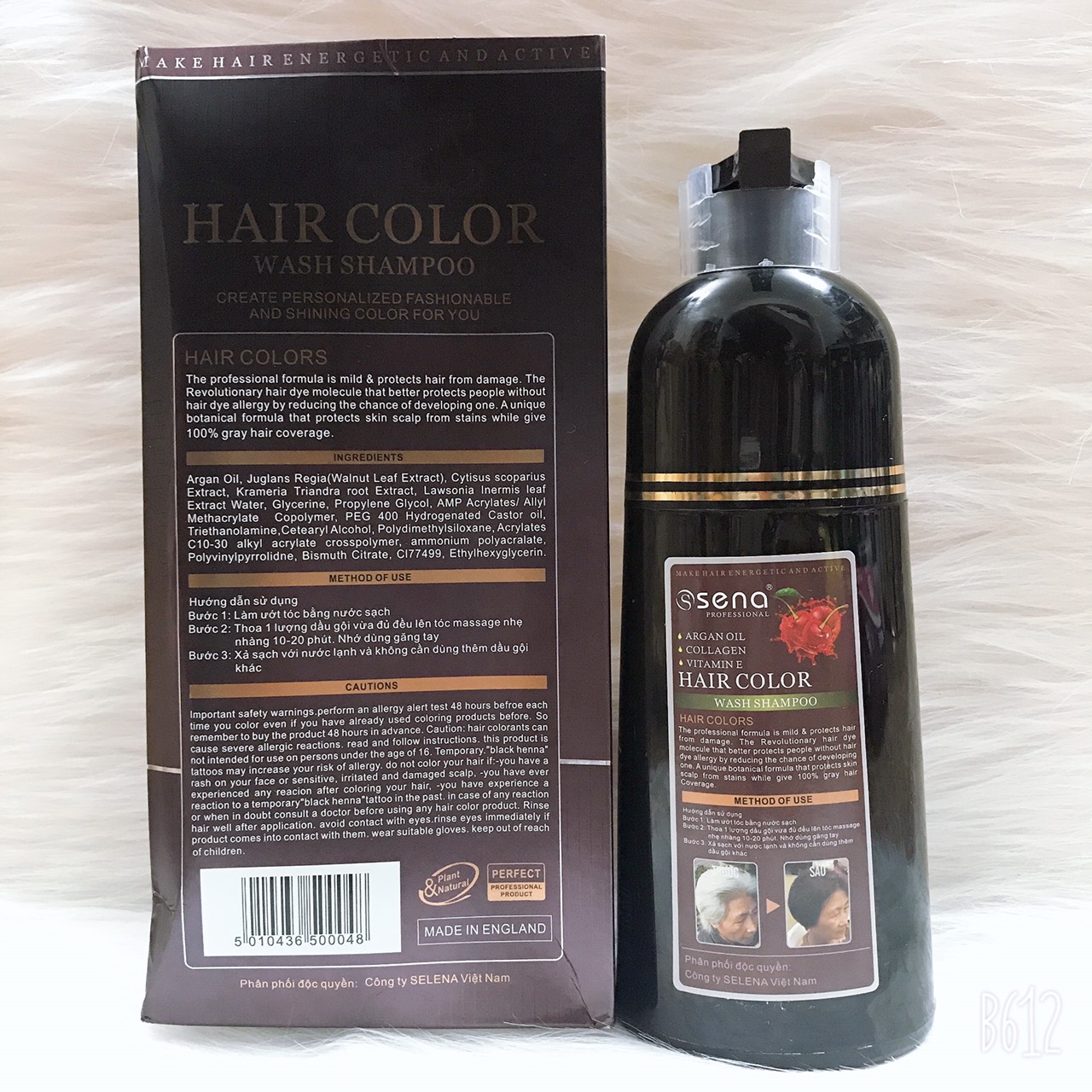 Chai Dầu Gội Biến Tóc Bạc Thành Tóc Đen - Gội Là Đen 500ml