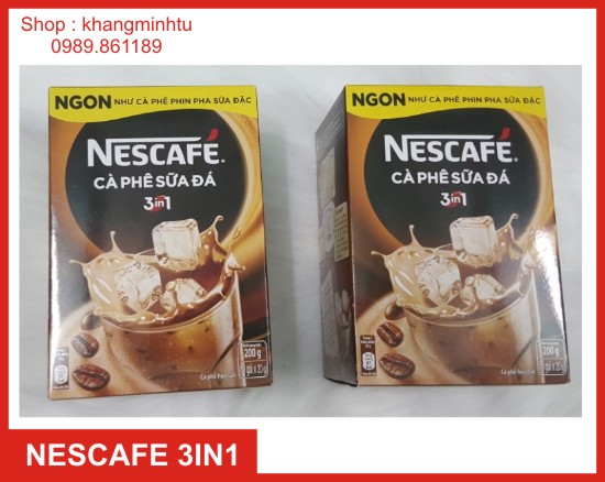 Nescafe 3 in 1 Iced Milk Coffee Box (10 Packs X 20g)