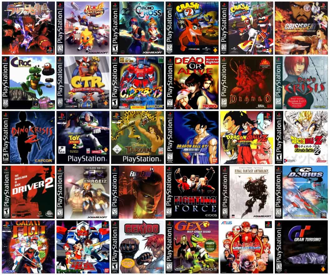 [HCM]bộ 4 game ps1 tự chọn