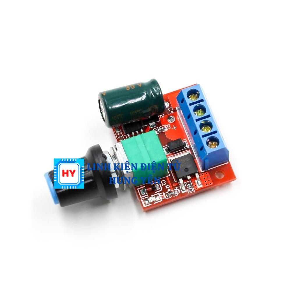 Mô Đun Điều Khiển Tốc Độ Động Cơ DC 5a 90w Pwm 5-28v