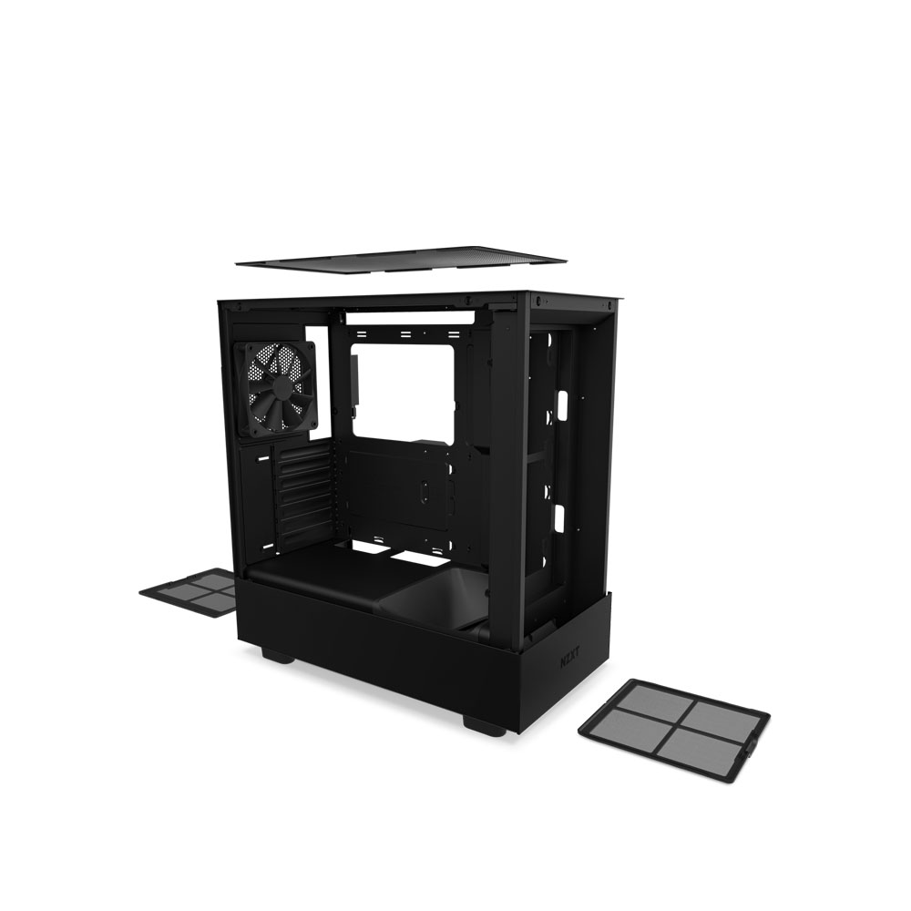 Vỏ case NZXT H5 FLow Black (Màu đen)